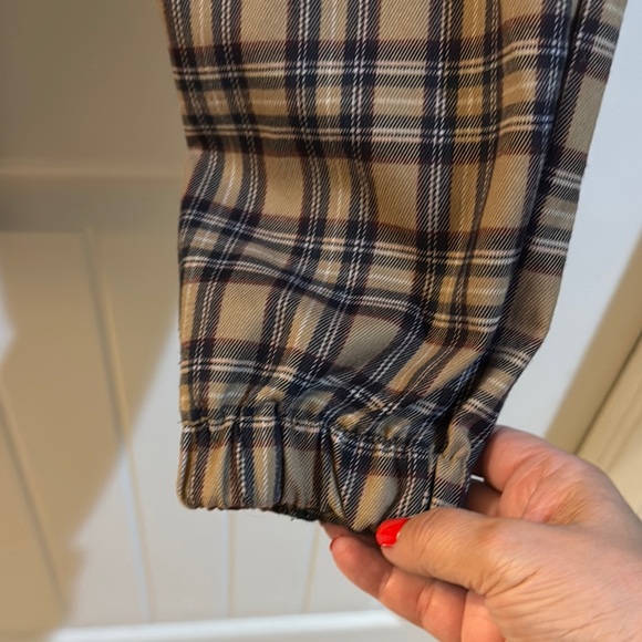 Pacific Republic Tan Checkered Pants - Picture 4 of 8